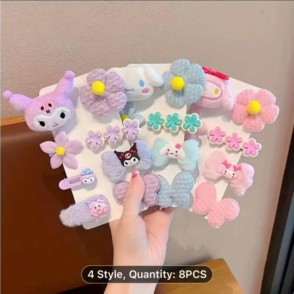 🩷🩷❤️🧡HELLO KITTY HAIR ACCESSORIES 🩷❤️🧡💛 - Picture 10 of 12
